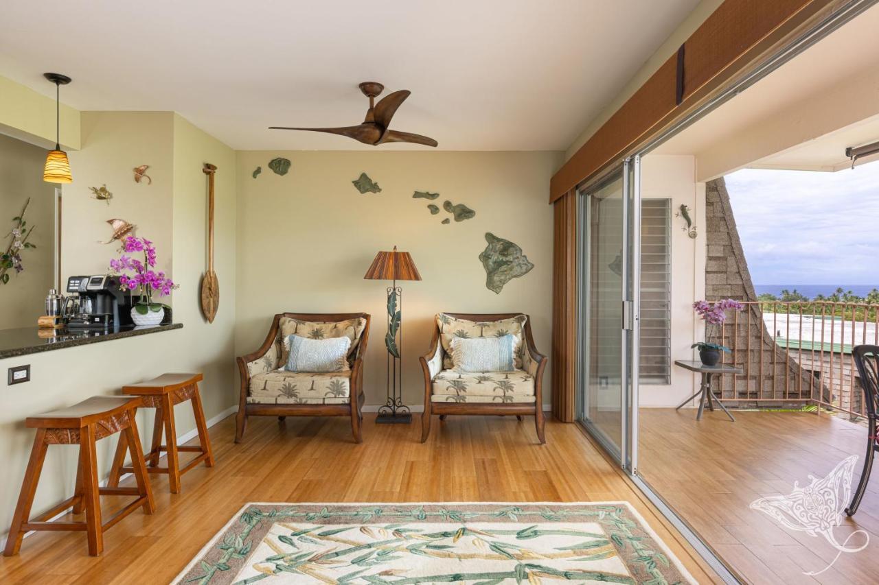 Hale Hahalua - Hale Hahalua - Serenity And Ocean Views In Kona - Now With Upgraded Ac In Bedroom Кайлуа-Кона Екстер'єр фото